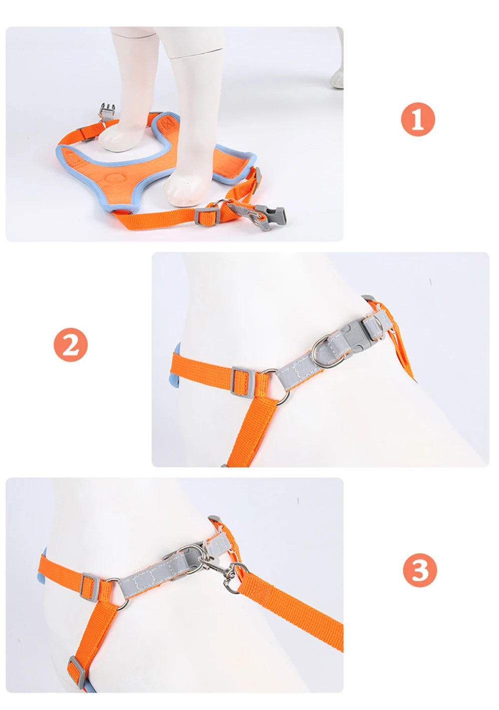 No Pull Pet Dog Harness and Leash Set