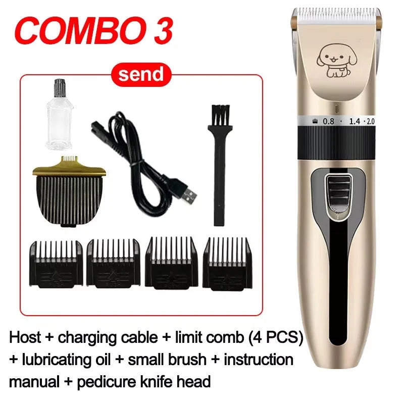 Pet Shaving Machine Dog Clipper Set