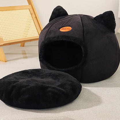 Removable Cat Bed Winter Warm Cat House