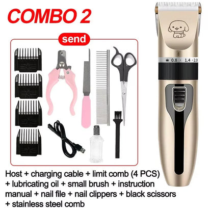 Pet Shaving Machine Dog Clipper Set