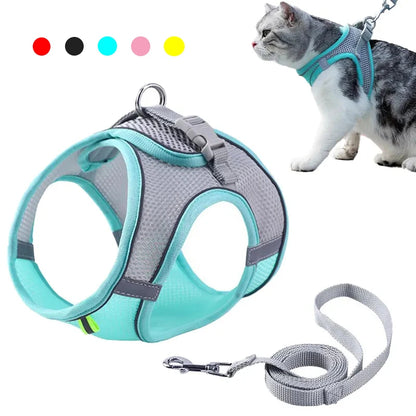 Cat Harness Leash Set for Small Dogs & Cats