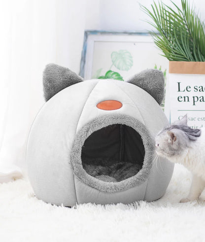 Removable Cat Bed Winter Warm Cat House